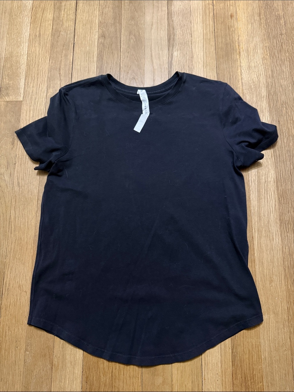 Lululemon Classic Black Crewneck Tee
